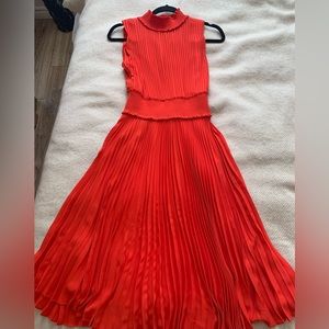 Nanette Lepore Pleated Dress, size 2